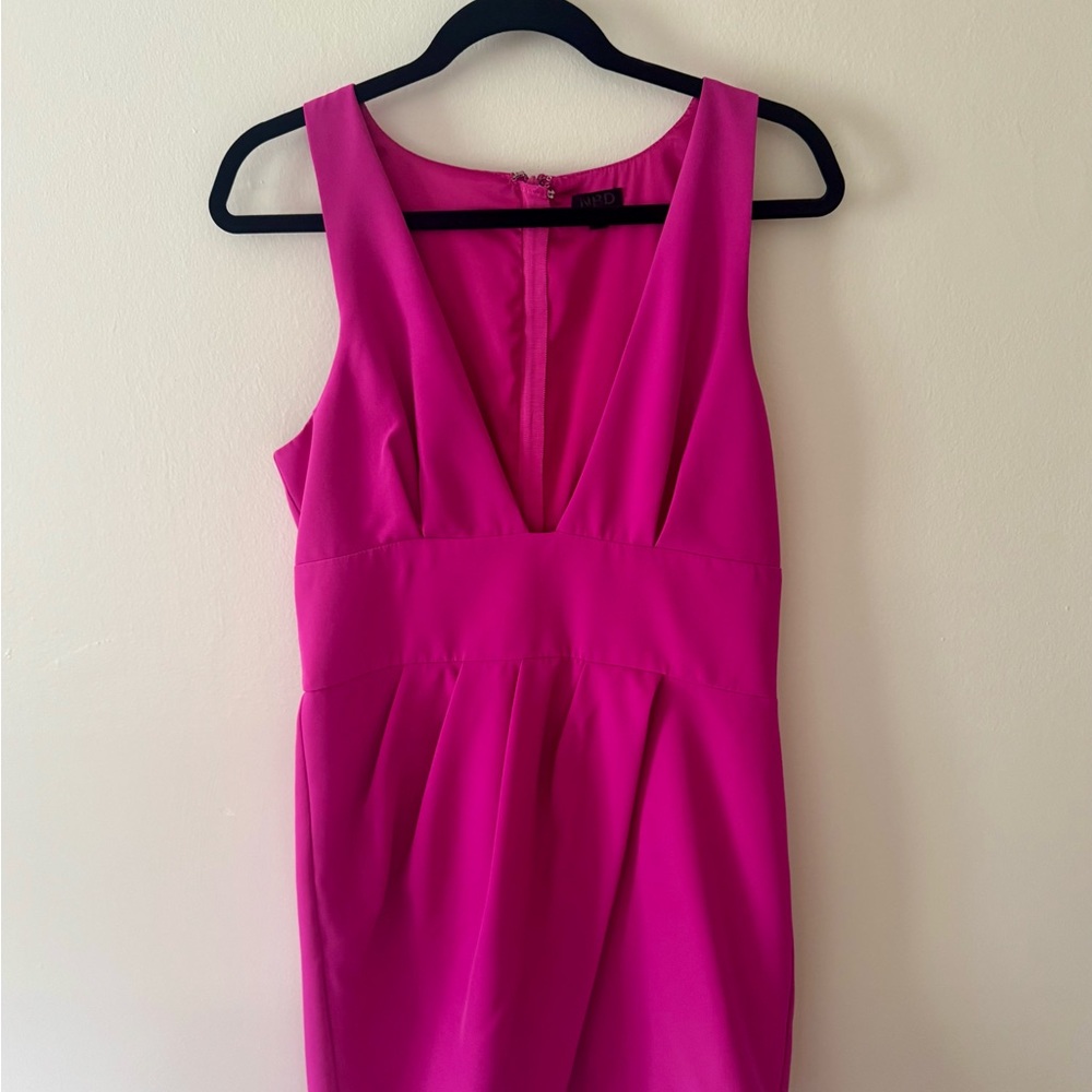 NBD Alexis Mini Dress in Magenta